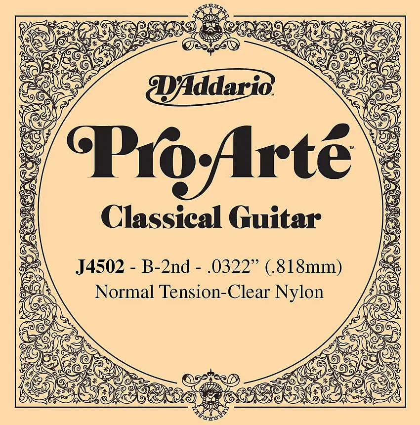 D'Addario J 4502 Enkel gitarrsträng
