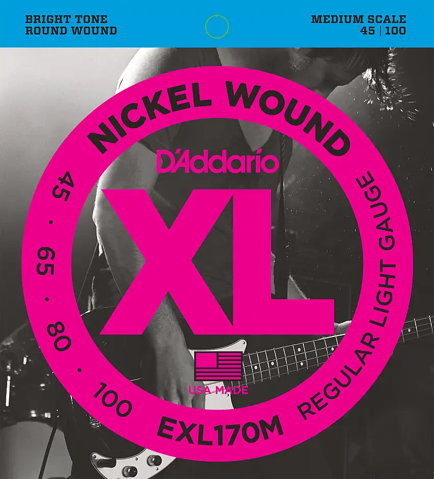D'Addario EXL170M Basgitarrsträngar