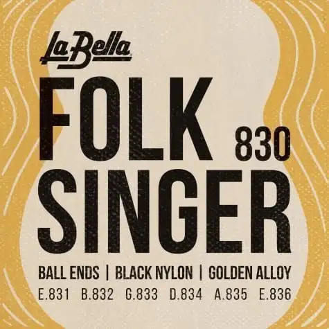 La Bella 830 Folksinger Nylonsträngar
