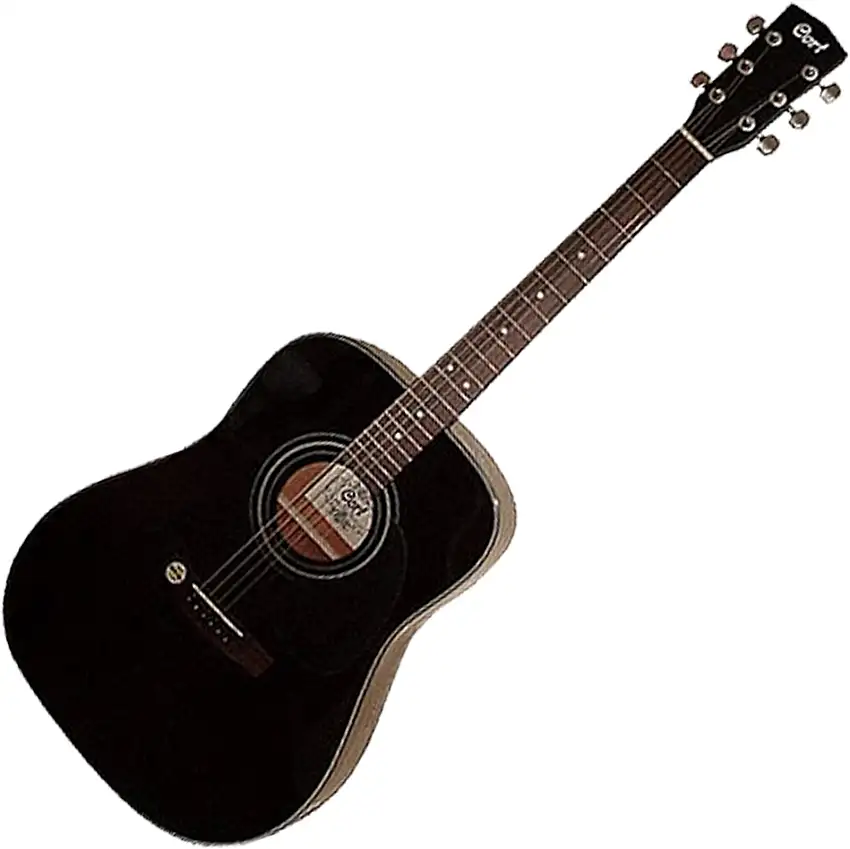 Cort AD880 Black Dreadnought-gitarr