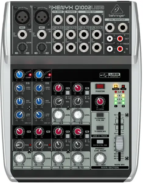Behringer XENYX Q1002USB Mixningsbord