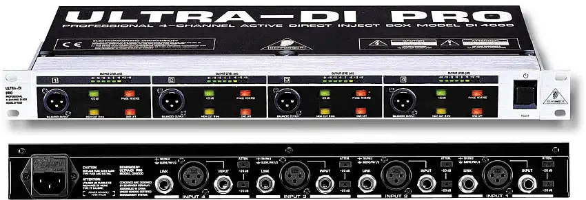 Behringer DI 4000 ULTRA-DI PRO DI-box