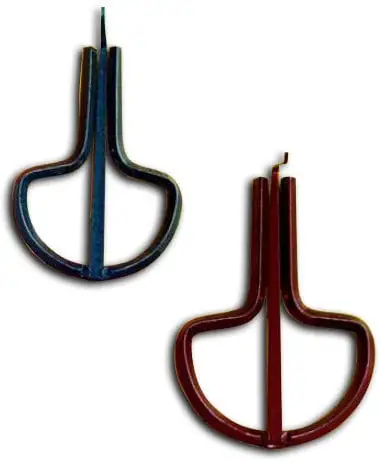 Schwarz No.8 CL Jaw Harp 8 Färgade