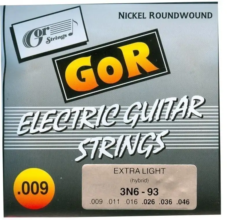 Gorstrings 3N6-93 E-gitarrsträngar