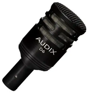 AUDIX D6 Mikrofon för bastrumma
