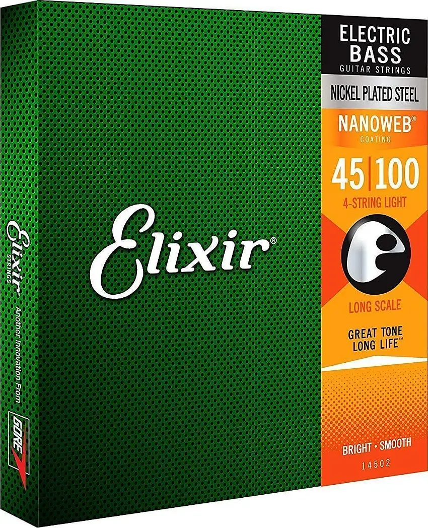 Elixir 14052 Bass Nanoweb Basgitarrsträngar