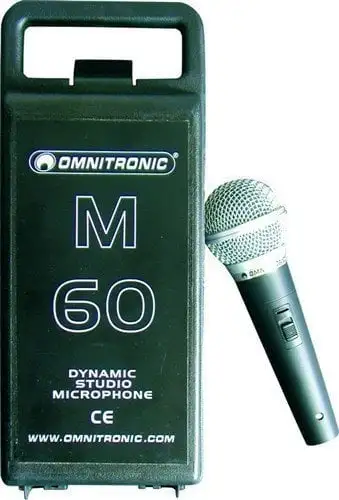 Omnitronic M-60 Dynamiska mikrofoner för sång
