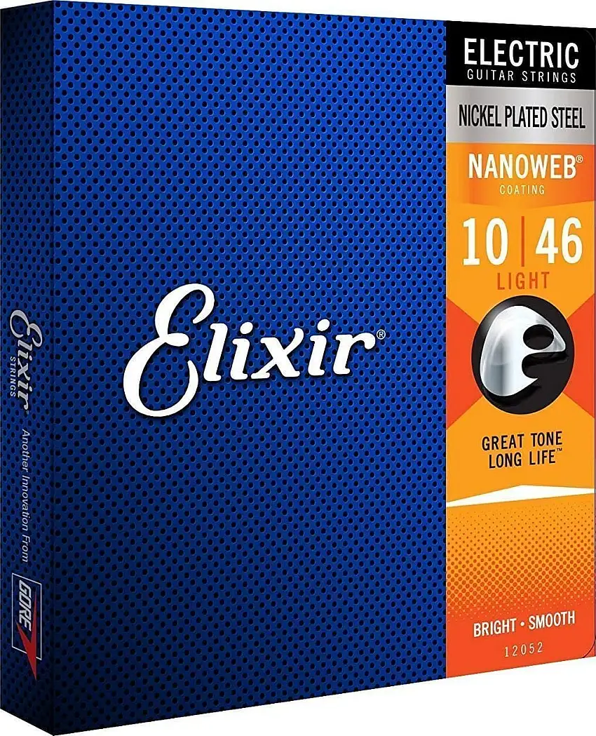 Elixir 12052 Nanoweb 10-46 E-gitarrsträngar