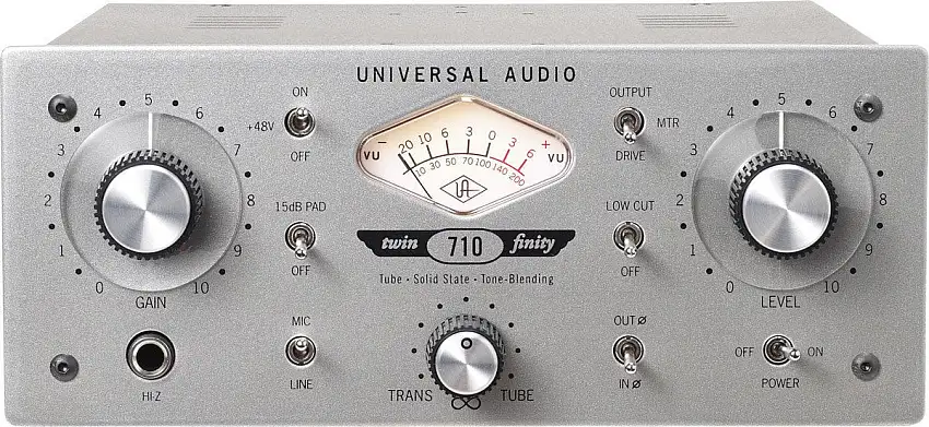 Universal Audio 710 Twin Finity Mikrofonförförstärkare