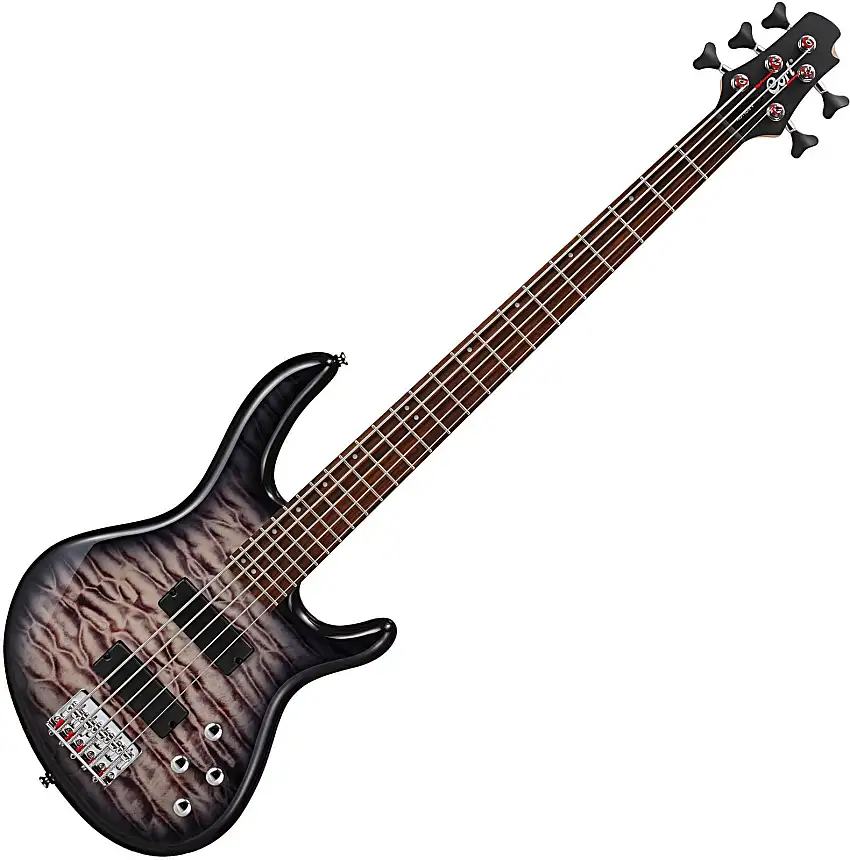 Cort ACTION V-DLX Faded Grey Burst 5-strängad basgitarr