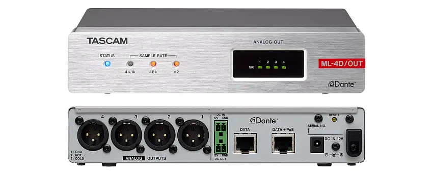 Tascam ML-4D/OUT-X