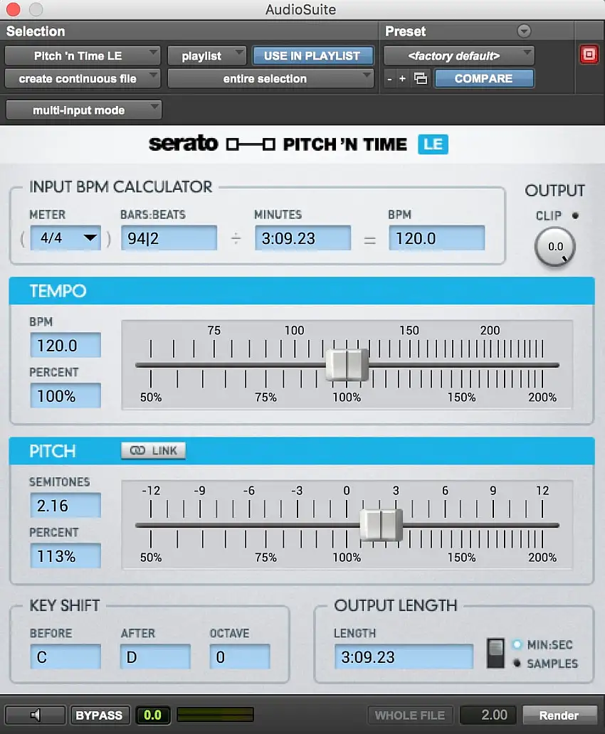 Serato Pitch n Time LE