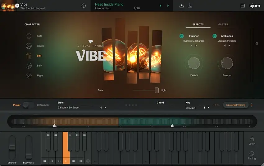 ujam Virtual Pianist Vibe