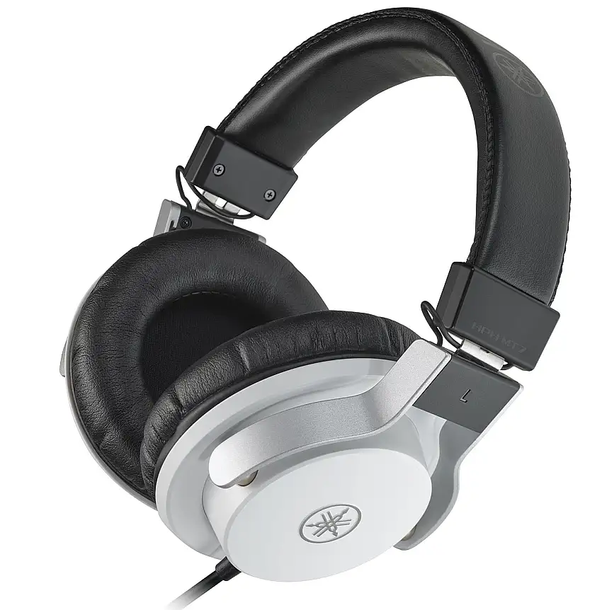 Yamaha HPH-MT7 Studio hörlurar (vita)