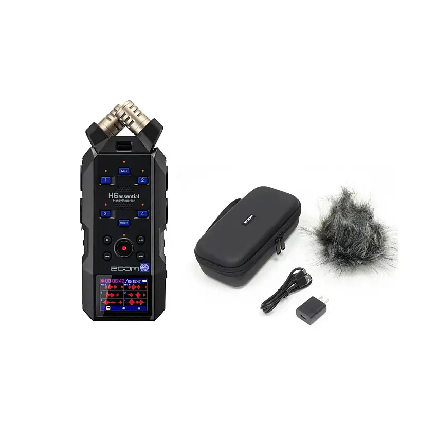 Zoom H6e Essential Handy Recorder + Tillbehörspaket