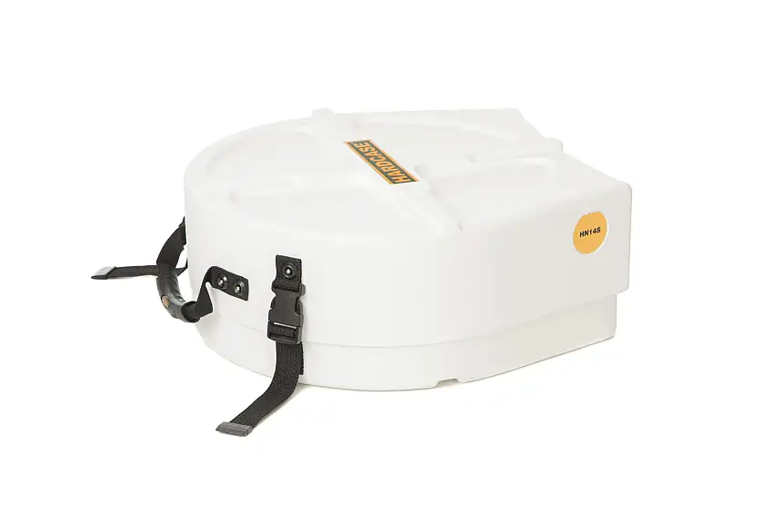 Hardcase 14" Snare Drum Case White