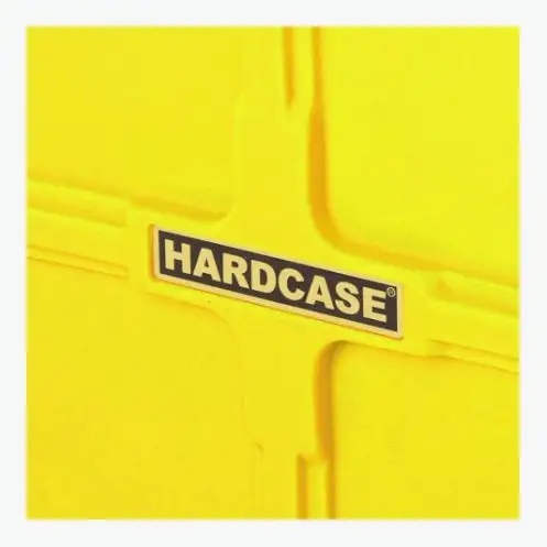 Hardcase 16"Floor Tom Case Yellow