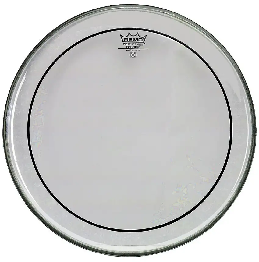 Remo 22" Pinstripe Clear Bass Drum