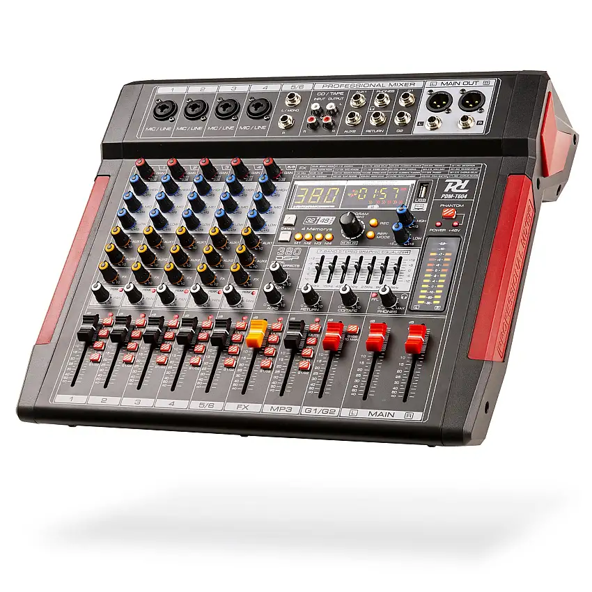 PDM-T604 Stage mixer 6-ch DSP/MP3