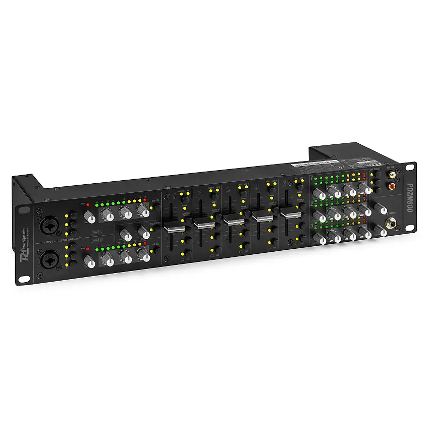 Power Dynamics PDZM800 installationsmixer med 3 zoner