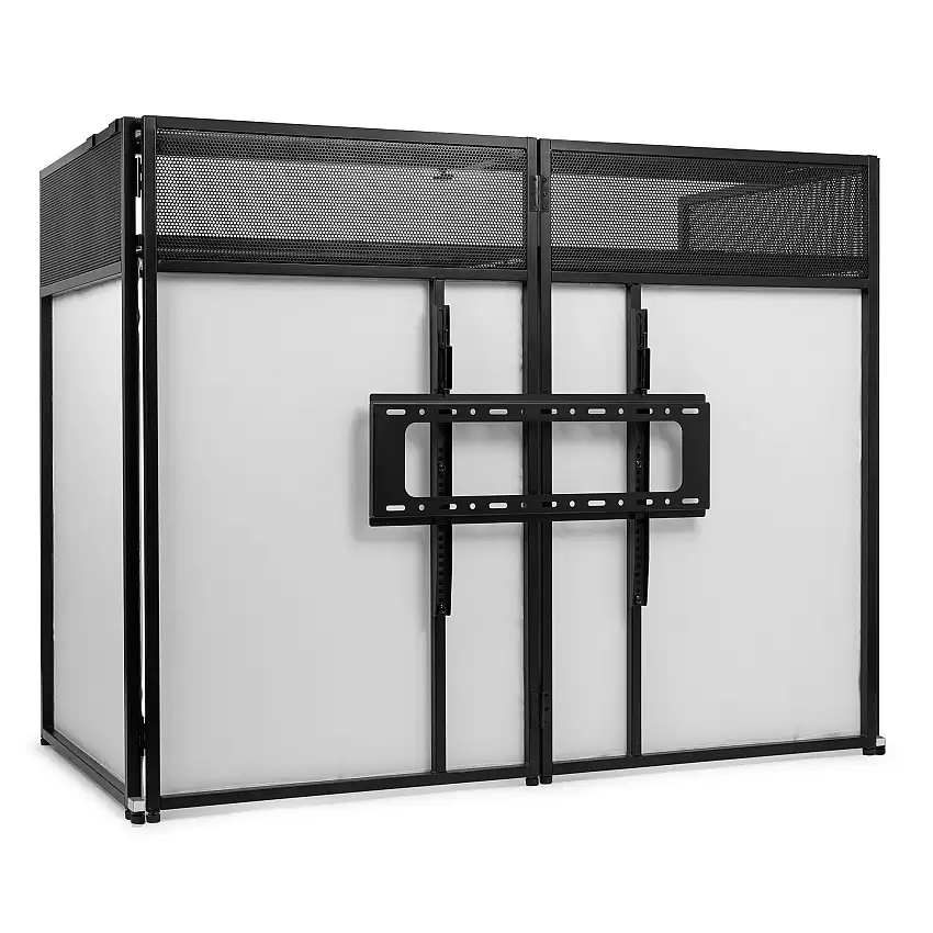 Vonyx DB6 hopfällbart DJ-Booth System Pro med TV-fäste