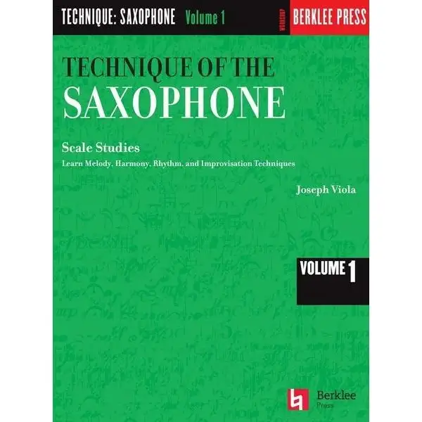 Berklee Press Technique of the Saxophone 1