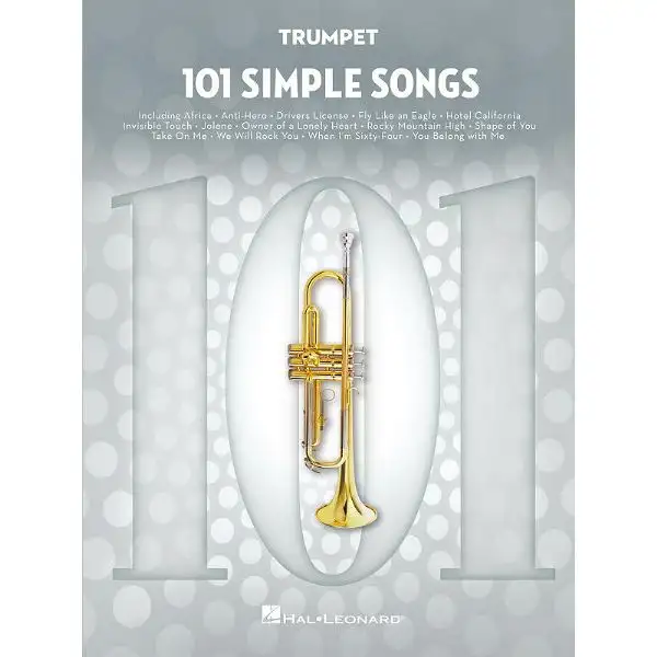 Hal Leonard 101 Simple Songs Trumpet