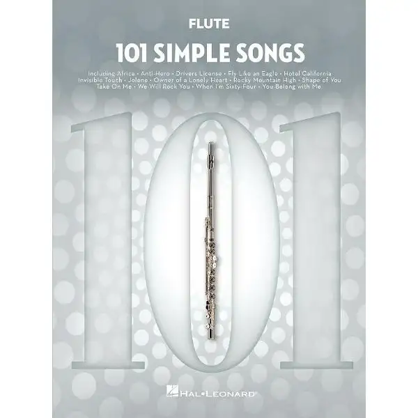 Hal Leonard 101 Simple Songs Flute