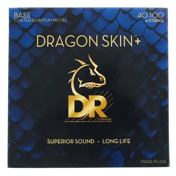 DR Strings Dragon Skin+ DBQ-40 Coated