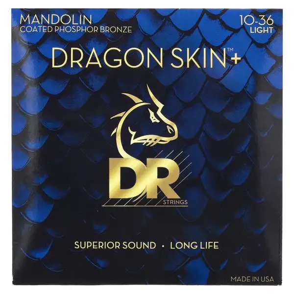 DR Strings Dragon Skin+ DMP-10 Coated