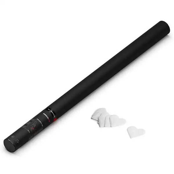 Magic FX Handheld 80cm White Hearts