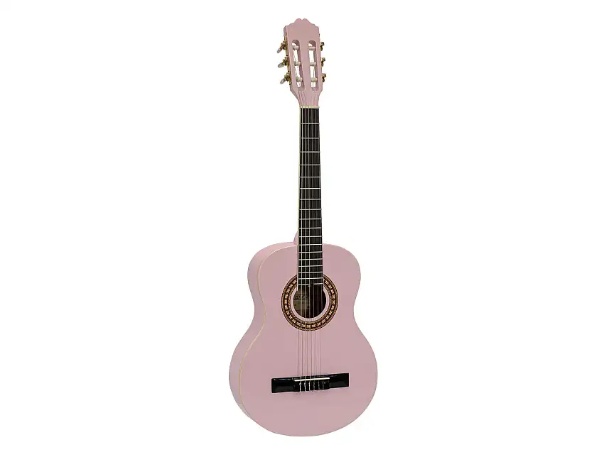 DIMAVERY AC-303 Classical Guitar 3/4, pink