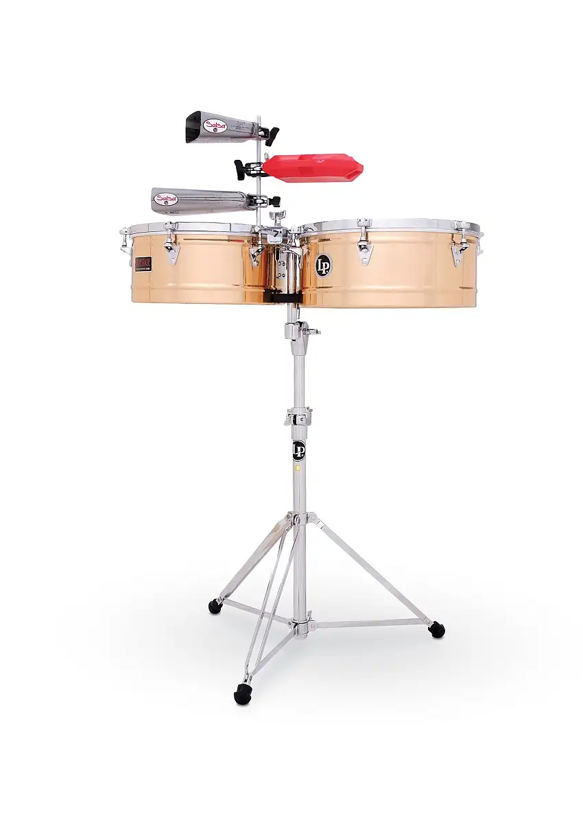 Latin Percussion Timbales Prestige brons - 13"/14" (LP1314-BZ)