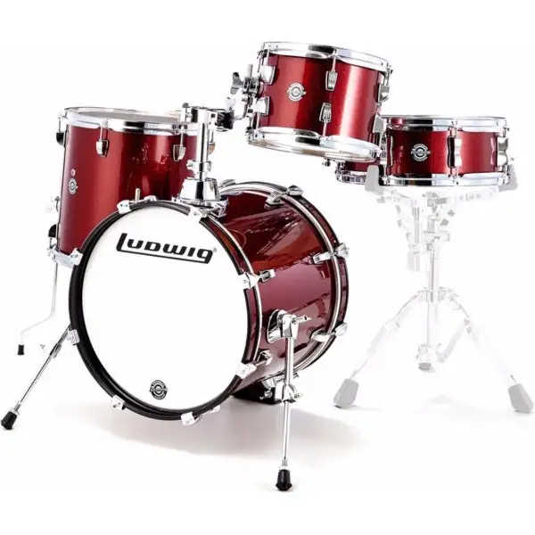 Ludwig Breakbeats by Questlove Wine Red Sparkle