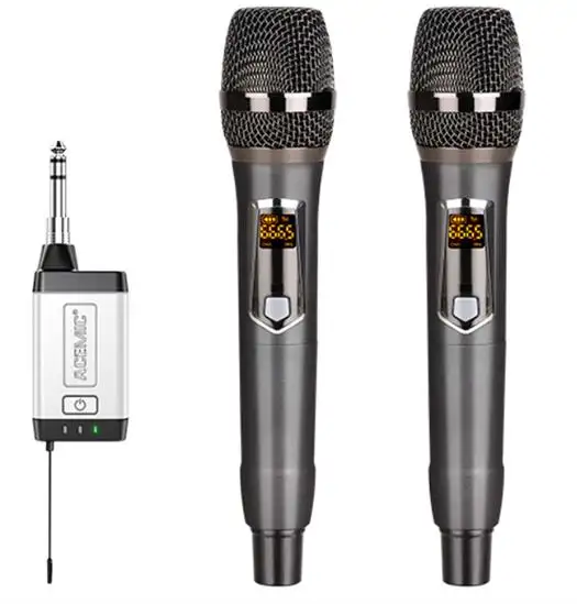 Acemic Q2M Intelligent trådlöst 2-pack mikrofonset
