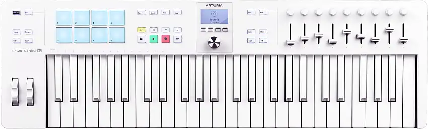 Arturia KeyLab Essential MK3 49 MIDI Keyboard ( Alpine White )