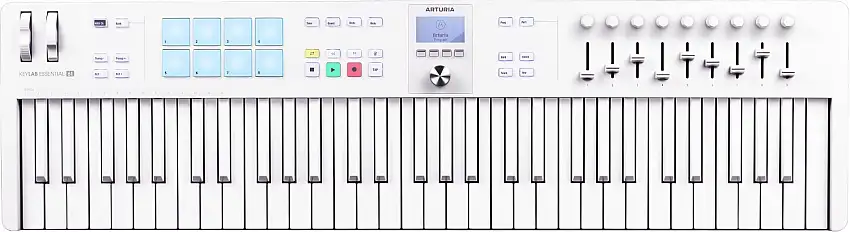 Arturia KeyLab Essential MK3 61 MIDI Keyboard ( Alpine White )