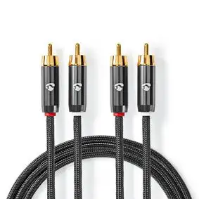 Premium Stereo Phono-kabel (1m)