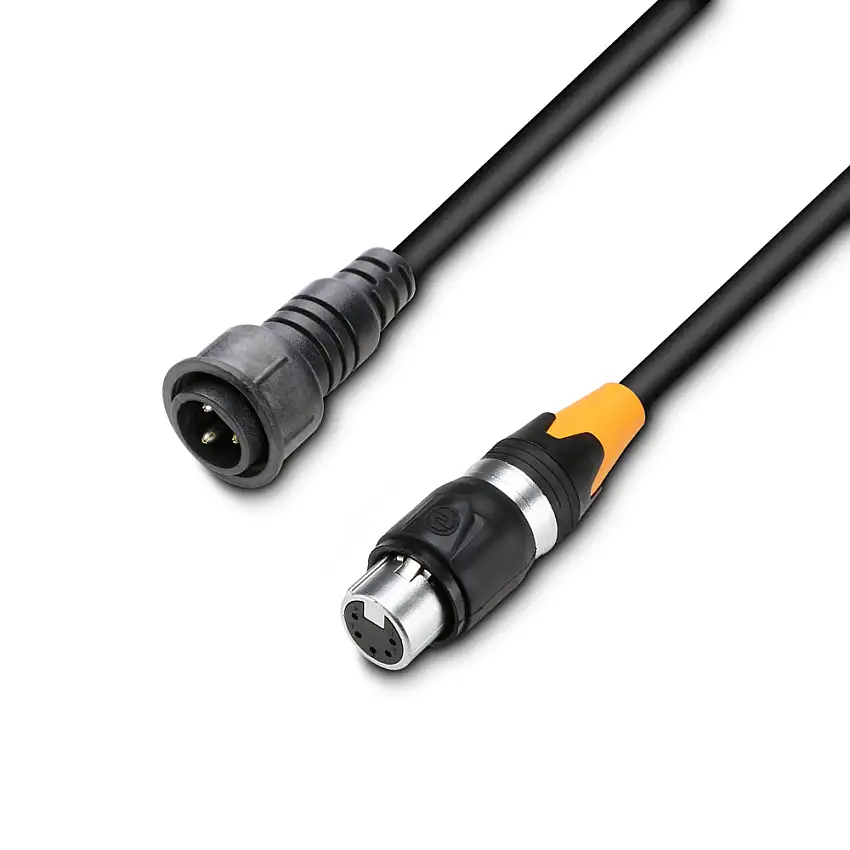 Cameo DMX 5 AD OUT IP65 - DMX-adapter OUT för LED IP-Par, 5-polig, 1,0 m