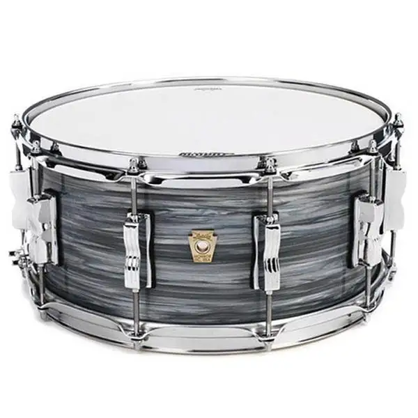 Ludwig LS403 Classic Maple Snare 14×6.5" Vintage Black Oyster