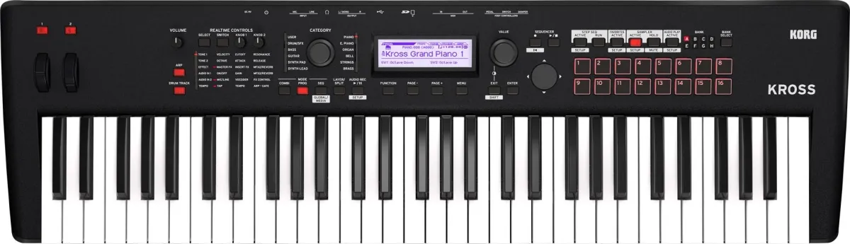 Korg Kross2 61 Matte Black