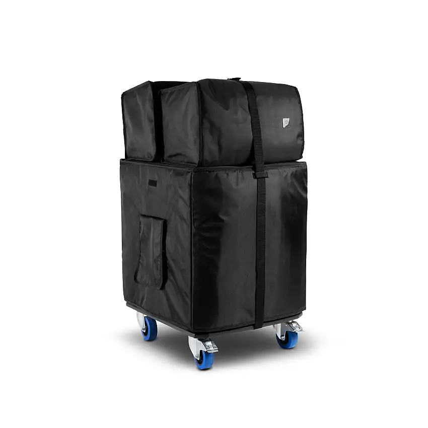 LD Systems DAVE 15 G4X BAG SET - Transportset med hjulplatta och skyddsöverdrag för DAVE 15 G4X