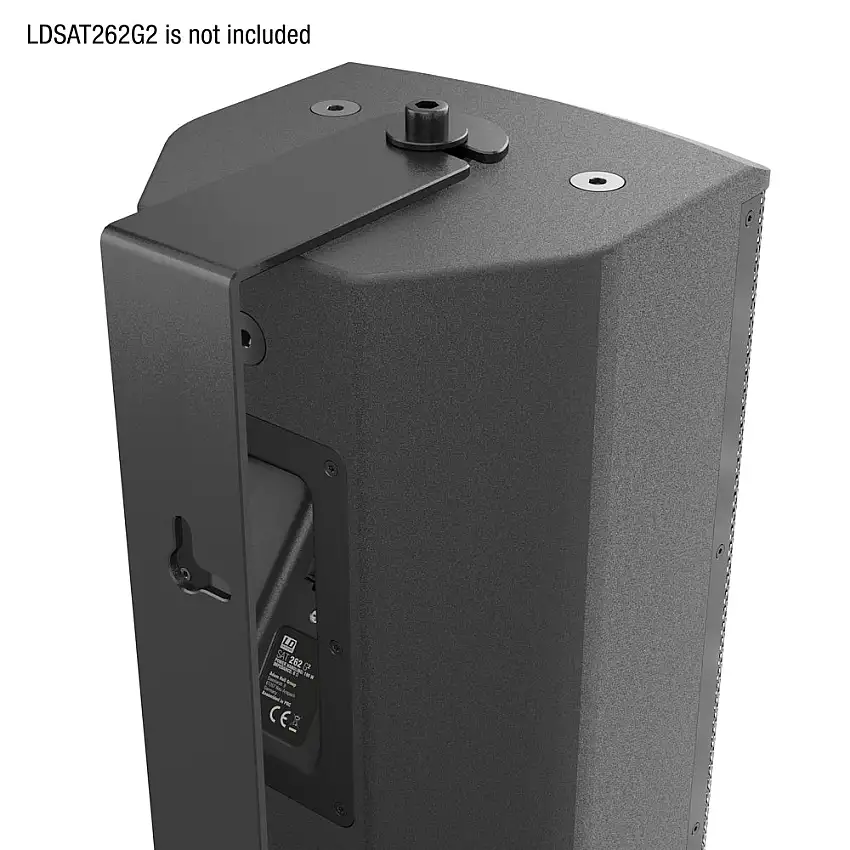 LD Systems SAT 262 G2 WMB - Vridbart väggfäste för LDSAT262G2, svart