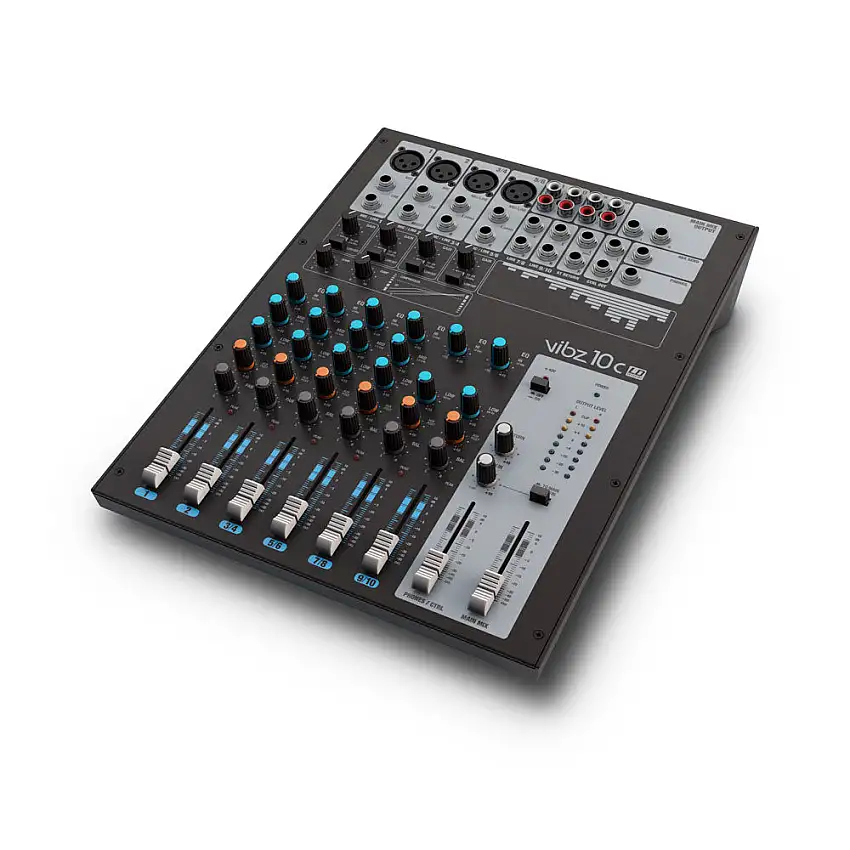 LD Systems VIBZ 10 C – 10-kanals mixerbord med kompressor