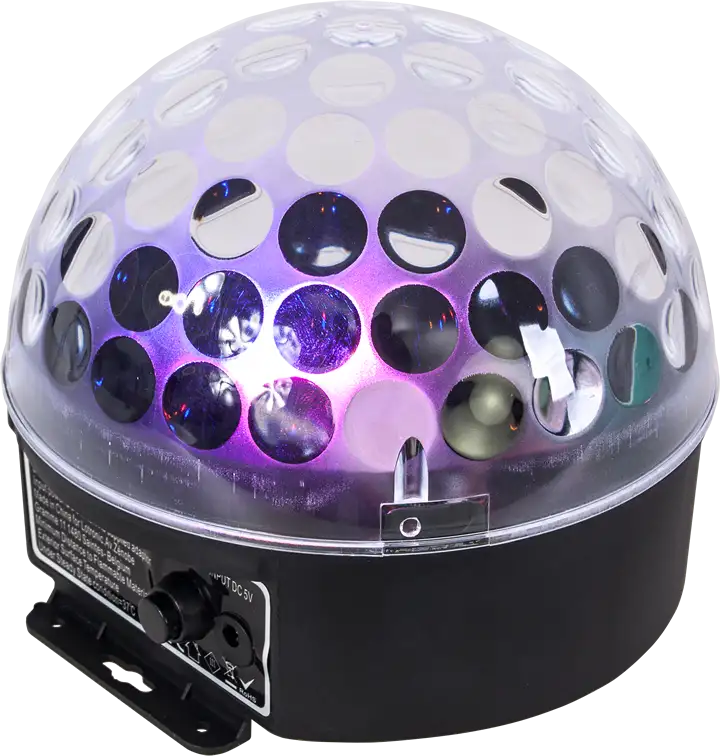Ibiza Astro-Bat RGBA LED-ljuseffekt