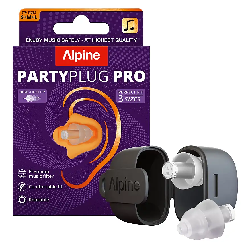 Alpine Partyplug Pro Öronproppar 2025 (Klar)