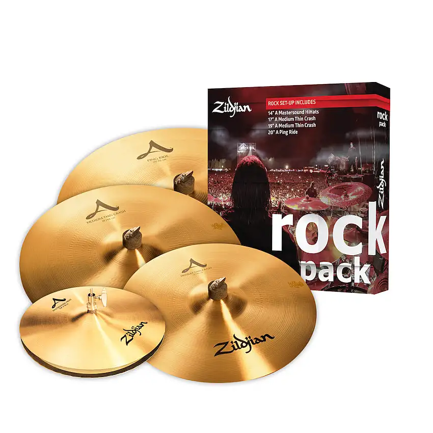 Zildjian A0801R Rock cymbalpaket