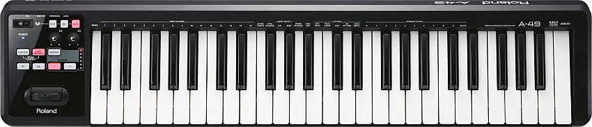 Roland A-49-BK MIDI Keyboard (svart)