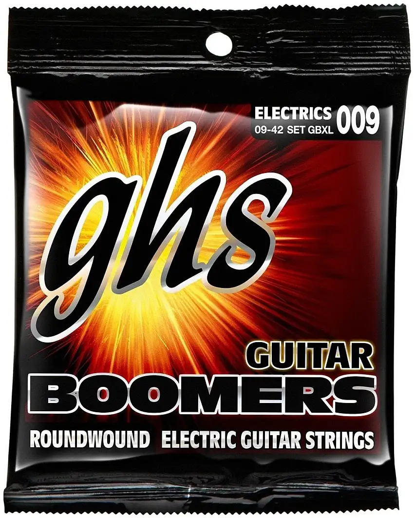 GHS Boomers Roundwound 9-42 E-gitarrsträngar