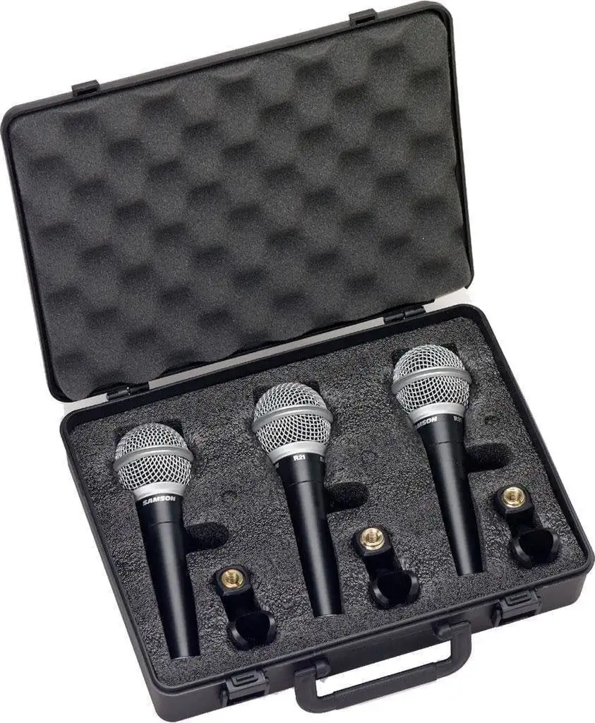 Samson R21 3-Pack Dynamiska mikrofoner för sång